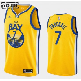 Dres Golden State Warriors Eric Paschall 7 2020-21 Jordan Brand Statement Edition Swingman - Dječji